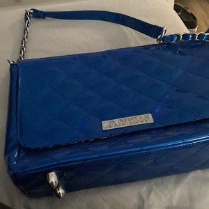 Lux de Ville royal blue hand bag